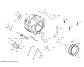 Схема №1 WM10K20SME IQ 300 с изображением Корпус для стиралки Bosch 00713815