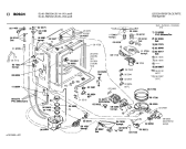 Схема №1 SMS3412II SL40 с изображением Панель для посудомойки Bosch 00282278