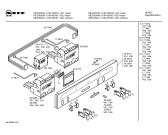 Схема №1 U1641B0 MEGA5640 с изображением Панель управления для плиты (духовки) Bosch 00363044