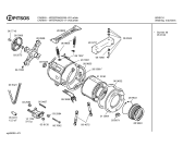 Схема №1 WM23000 с изображением Диспенсер для стиральной машины Bosch 00285558