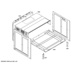 Схема №1 HB4BY56 с изображением Панель управления для плиты (духовки) Bosch 00667486