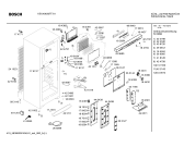 Схема №1 KSU40630FF с изображением Дверь для холодильника Bosch 00473666