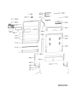 Схема №1 WP 75/5 LD с изображением Всякое для посудомоечной машины Whirlpool 481010465607