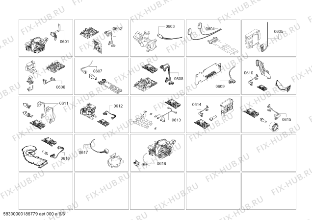 Схема №1 3TW976X Balay lavar & secar 7/4kg с изображением Ручка выбора программ для стиралки Bosch 00635258