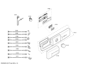 Схема №1 CWF08A11IL с изображением Панель управления для стиралки Bosch 00661570
