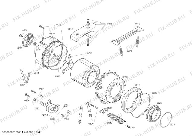 Схема №1 WFO2872NL Maxx Berlina 1400 с изображением Панель управления для стиралки Bosch 00441253