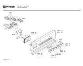 Схема №1 7220 с изображением Панель для электропечи Bosch 00208400