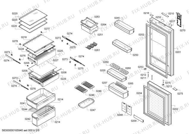 Схема №1 BD3057W3SN с изображением Кронштейн для холодильной камеры Bosch 00650475