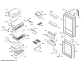 Схема №1 BD3057W3SN с изображением Дверь для холодильника Bosch 00711917