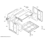 Схема №1 3HB556X с изображением Панель управления для электропечи Bosch 00674951