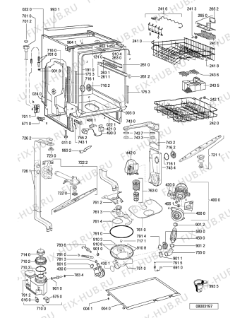 Схема №1 IGV 645.2 с изображением Микромодуль для посудомойки Whirlpool 481221838191