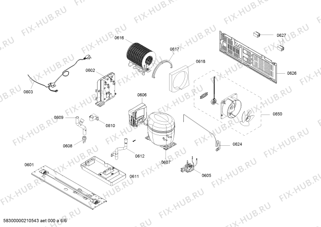 Схема №1 KAD92S21TI CN FRFC Domestic с изображением Крышка для холодильника Siemens 00632010