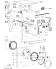 Схема №1 WA SENSITIVE 12 с изображением Декоративная панель для стиралки Whirlpool 481245217739