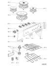 Схема №1 ACM 360/1 D с изображением Панель для плиты (духовки) Whirlpool 481945358853
