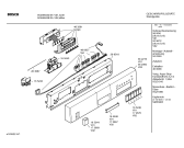 Схема №1 SGS56A28 с изображением Передняя панель для посудомоечной машины Bosch 00362394