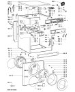 Схема №1 WAS 4151/1 с изображением Микропереключатель для стиралки Whirlpool 481228219887