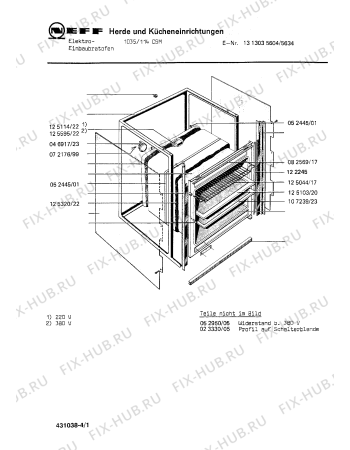 Схема №1 1313035604 1035/114CSM с изображением Переключатель для электропечи Bosch 00052124