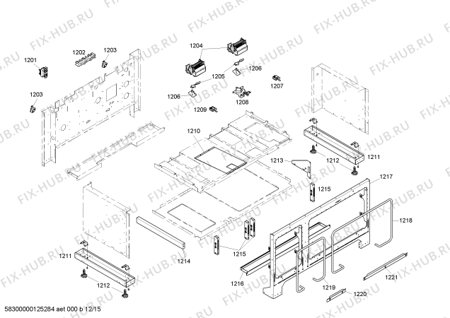 Схема №2 PRG484ECG с изображением Переключатель для плиты (духовки) Bosch 00609101