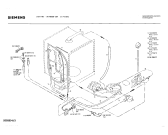 Схема №1 SN7600 с изображением Панель для электропосудомоечной машины Siemens 00112768