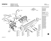 Схема №2 HB79E55 с изображением Панель управления для духового шкафа Siemens 00369615