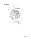 Схема №1 AWG/B M7080S с изображением Порошкоприемник (дозатор) для стиралки Whirlpool 482000019776