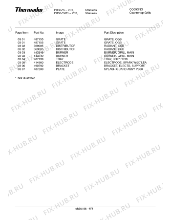Схема №1 PB30BS с изображением Шильдик для плиты (духовки) Bosch 00487200