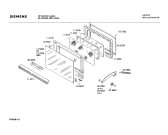 Схема №1 HF5502 с изображением Панель для микроволновой печи Siemens 00085154