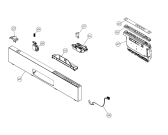 Схема №1 D650S NO   -Titanium BiH (170693, DW20.3) с изображением Отделка для посудомоечной машины Gorenje 267697