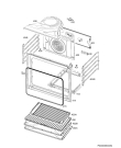 Схема №1 BE2003001M с изображением Обшивка для плиты (духовки) Aeg 5617367197