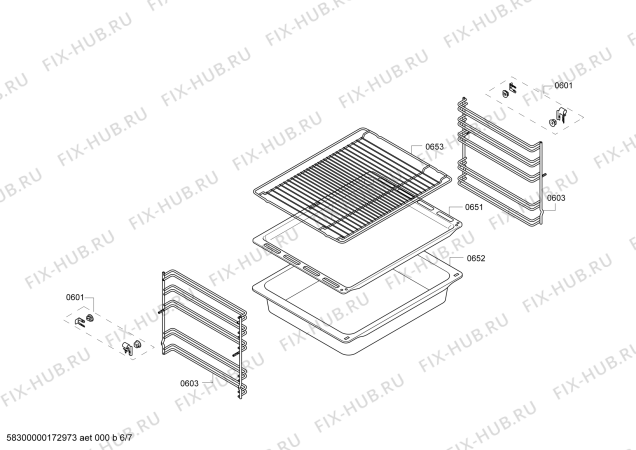Схема №1 PHTB855M50 с изображением Стеклокерамика для духового шкафа Bosch 00712964
