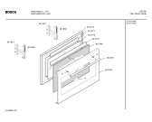 Схема №1 HSW195A Bosch Solitaire с изображением Вставка для духового шкафа Bosch 00184144