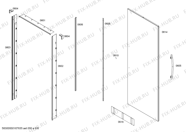Схема №1 FIN30MIIR1 F 1801 VI с изображением Стартовый узел для холодильной камеры Bosch 00628058