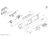 Схема №1 SHE43RF5UC Silence Plus 48dB с изображением Панель управления для электропосудомоечной машины Bosch 00686869