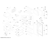 Схема №1 KDN46PI111 REF BOSCH ECO-TT465 IX 220V/60HZ с изображением Крышка для холодильника Bosch 00775441