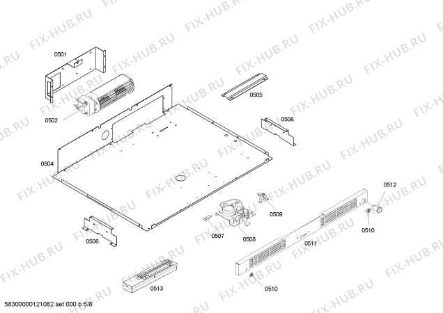 Схема №2 SEM302BS с изображением Ручка для плиты (духовки) Bosch 00144492