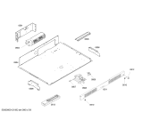 Схема №2 SEM302BS с изображением Ручка для плиты (духовки) Bosch 00144492