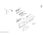 Схема №2 3TS766BE с изображением Панель управления для стиральной машины Bosch 11023773