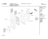 Схема №1 H5942B0GB с изображением Наклейка для микроволновки Bosch 00166994