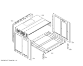 Схема №1 HBN559S1Q с изображением Панель управления для электропечи Bosch 11009070