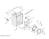 Схема №1 WAB2026SKE с изображением Ручка для стиральной машины Bosch 10003190