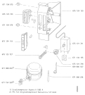 Схема №1 ARC1340 E с изображением Запчасть для холодильной камеры Aeg 8996711545500