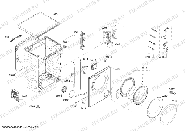 Схема №1 WS12M4680W iQ500 6kg с изображением Панель управления для стиральной машины Siemens 00748006