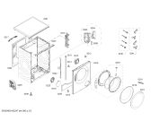 Схема №1 WS12M3600W Siemens iQ500 6kg с изображением Модуль управления для стиралки Siemens 11005356