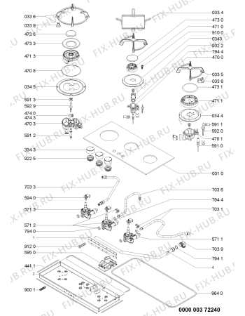 Схема №1 HBNG730B1 (F091931) с изображением Инструкция по эксплуатации для электропечи Indesit C00363736
