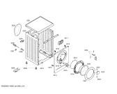 Схема №3 WM10A260EE с изображением Панель управления для стиралки Siemens 00448666