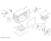 Схема №1 HBLP651RUC Bosch с изображением Панель управления для духового шкафа Bosch 00771324