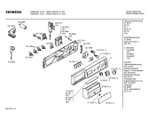 Схема №2 WM21050DD SIWAMAT 2105 с изображением Панель управления для стиралки Siemens 00299080