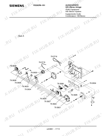 Схема №1 RS282R6 с изображением Модуль для жк-телевизора Siemens 00783094