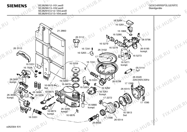 Схема №1 SE28291EU с изображением Передняя панель для посудомойки Siemens 00299302