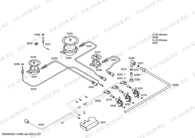 Схема №1 3EMG397B с изображением Решетка для электропечи Bosch 00448259